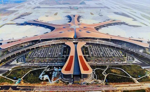 北京大兴国际机场实景图