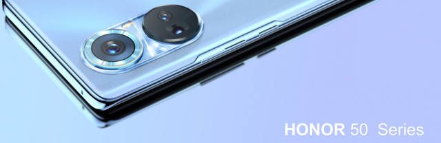 (疑似荣耀50系列渲染图)