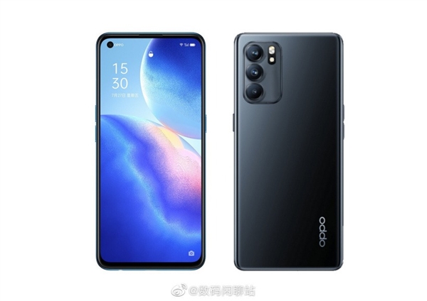 OPPO Reno6系列定档5月27日：顶配内置4500mAh电池+65W快充