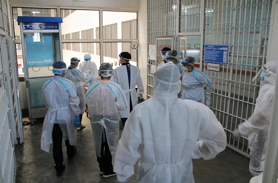 泰国监狱单日新增新冠肺炎确诊病例1429例