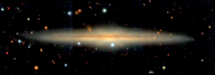 另一个星系的详细截面揭示了与银河系的惊人相似之处