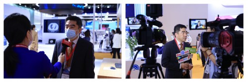 深睿医疗联合创始人/CEO乔昕接受媒体采访