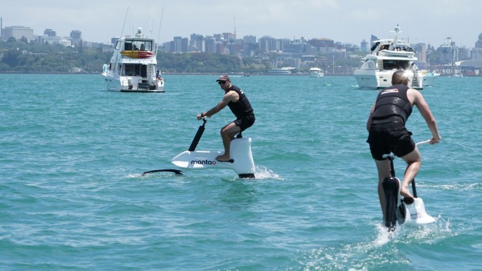 manta5xe1电动水翼自行车开始生产并计划推出更多车型
