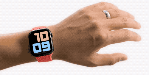 ▲ 苹果公布的新功能：支持用手部动作控制 Apple Watch