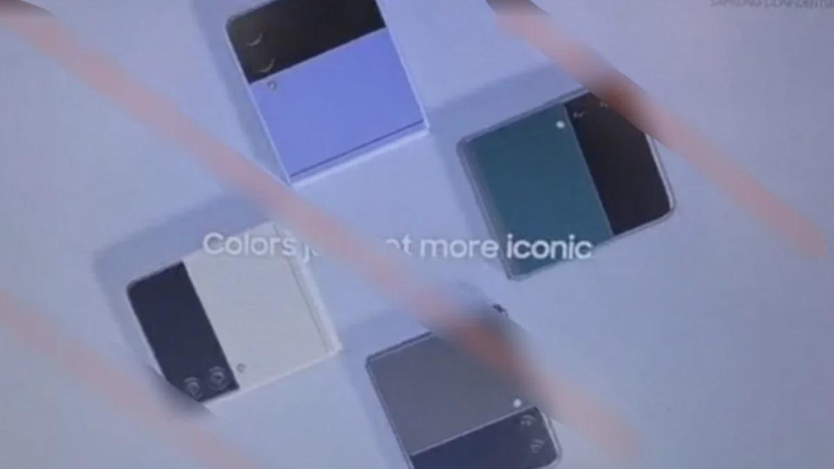三星旗舰折叠新机Galaxy Z Fold 3Galaxy Z Flip3的首批图像泄露