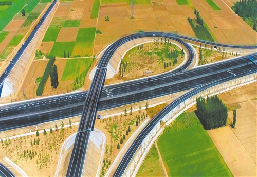 雄安新区京雄高速公路河北段,荣乌高速新线,京德高速公路一期工程建成