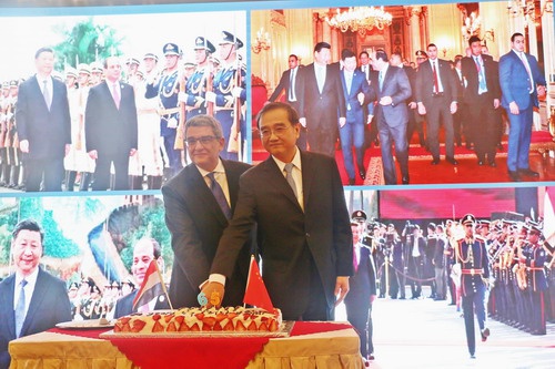 外交部部长助理邓励出席中埃建交65周年招待会