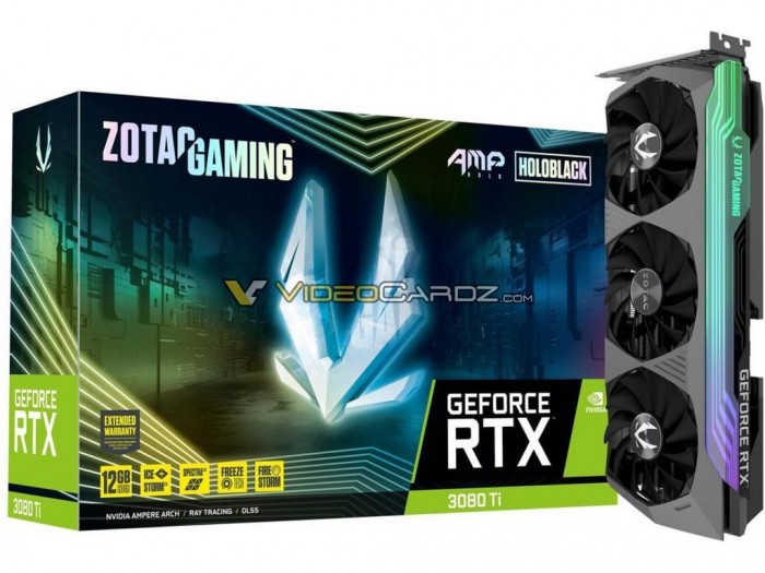 [图]RTX 3080 Ti发布在即：ZOTAC/Colorful/Lenovo非公版曝光