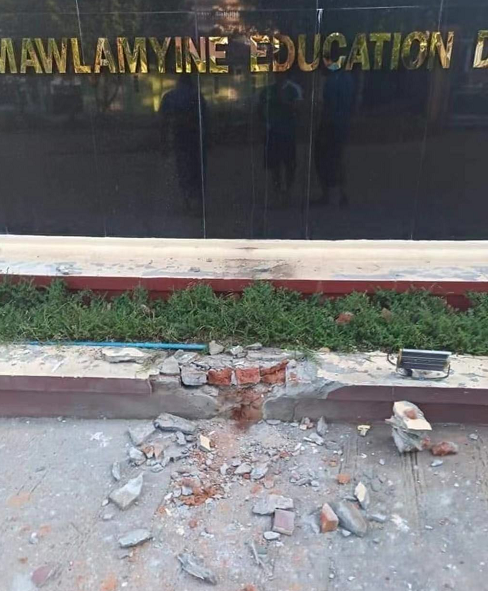 缅甸毛淡棉今晨发生两次炸弹袭击