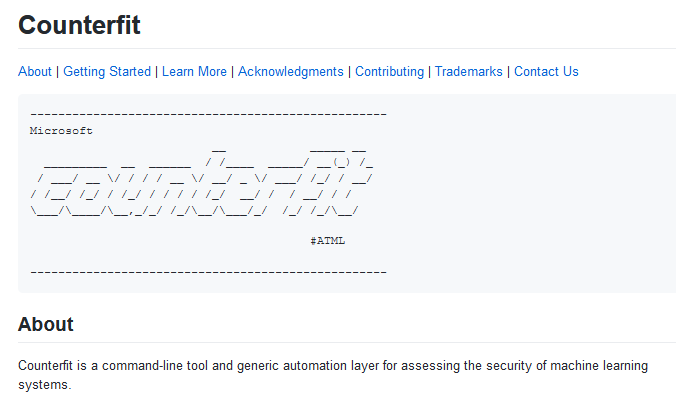 微软宣布推出Counterfit 一个对AI系统进行安全测试的自动化工具