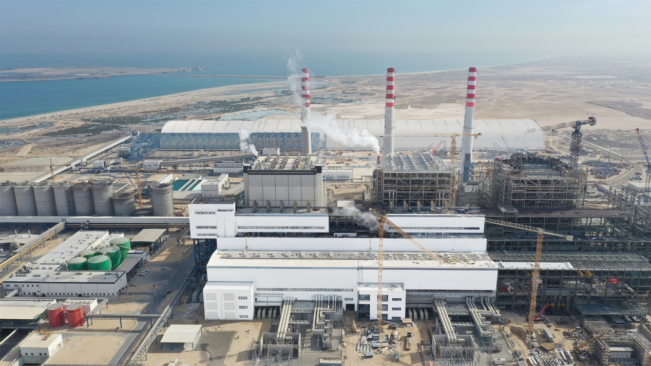 中东首个清洁燃煤电站——迪拜哈斯彦项目2号机组首次并网成功