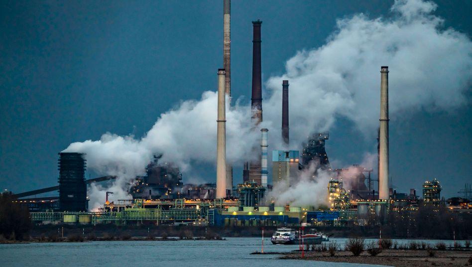 △德国钢厂（图片来源：德国媒体）