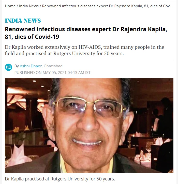 Kapila news rajendra dr Dr. Rajendra