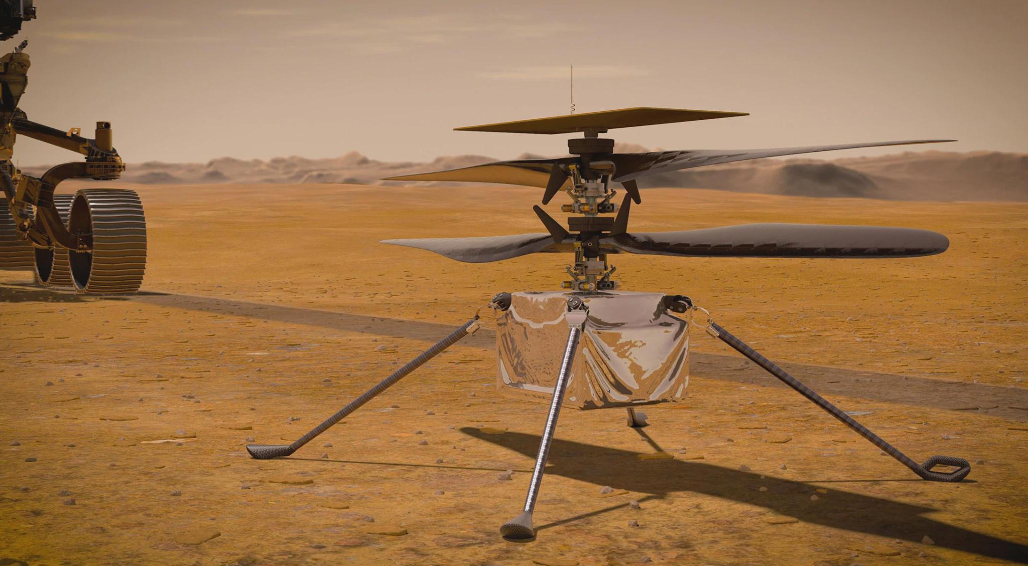 Ingenuity在火星完成壮举 NASA开始展望未来
