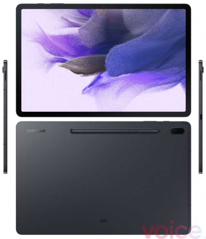 [图]Galaxy Tab S7 Lite渲染图曝光 支持S Pen 多色可选
