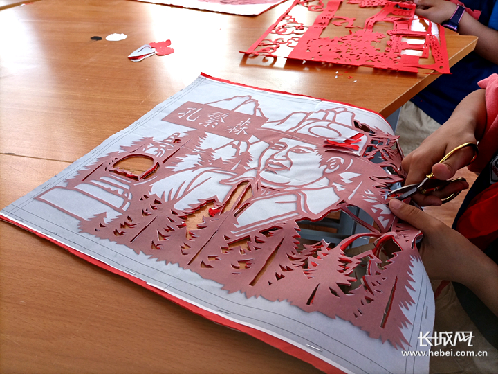微视频丨石家庄百名10后用百幅剪纸向建党100周年献礼