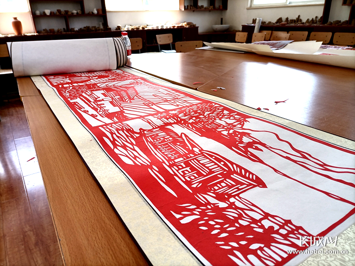 微视频丨石家庄百名10后用百幅剪纸向建党100周年献礼