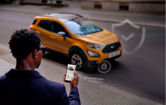 SecuriAlert：福特新推的一款跟智能手机相连的汽车报警系统