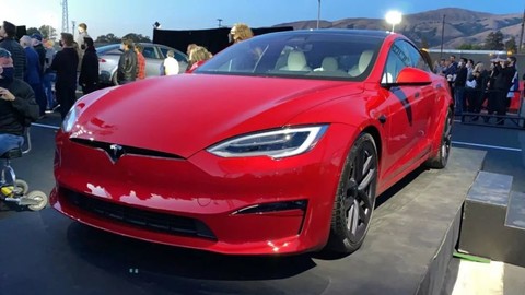 特斯拉最重要的modelsplaid20分钟就发布完了