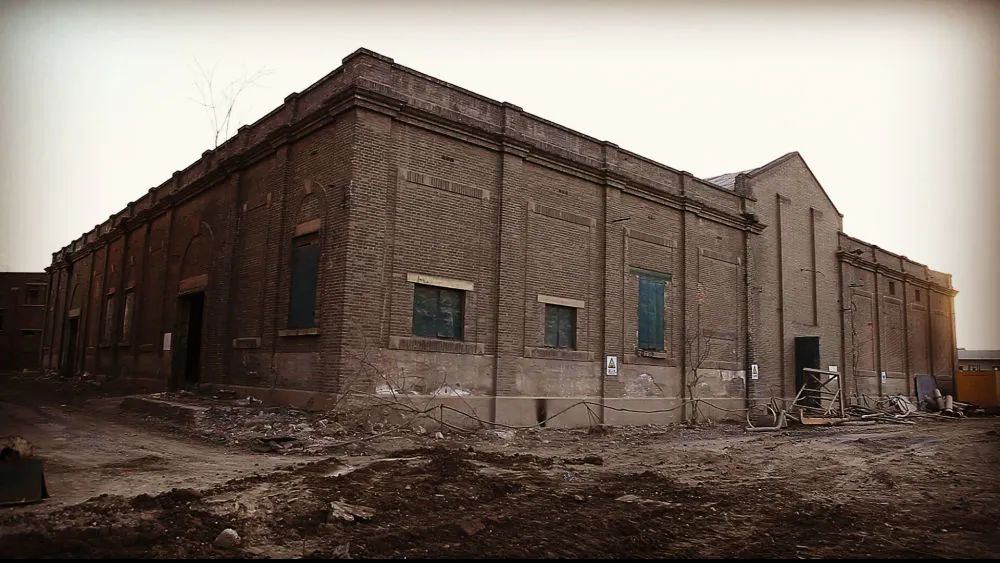 改造前的原天津第三棉纺厂。（受访者供图）