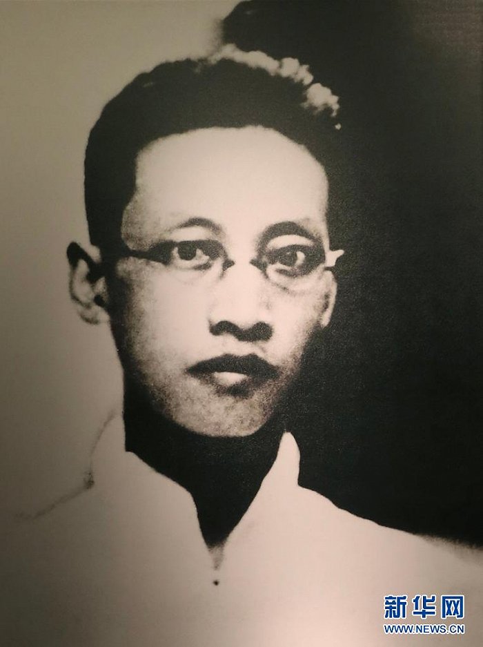 这是李汉俊像（资料图片）。新华社发