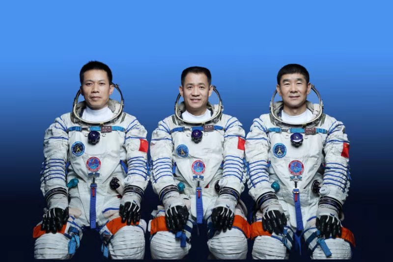 聂海胜、刘伯明、汤洪波 神舟十二号载人飞行任务航天员乘组确定