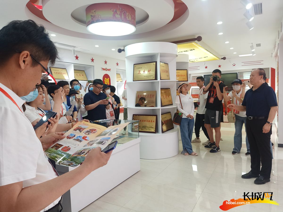 网络媒体革命老区行都市化的武安白沙村让村民生活更幸福