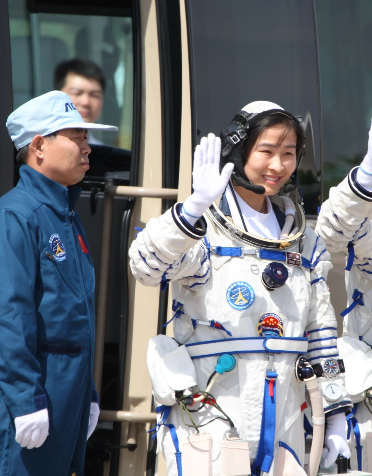 △中国第一位女航天员刘洋