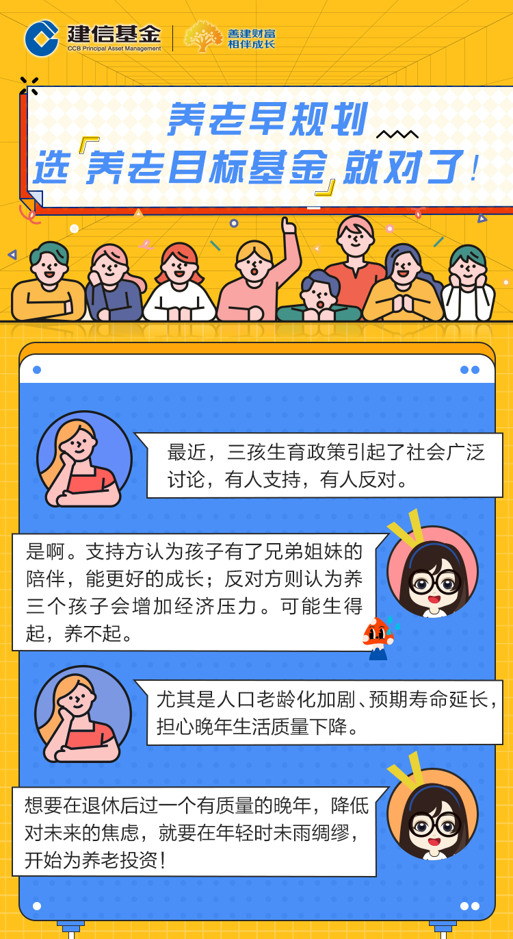 【微信红包】养老早规划，选养老目标基金就对了！