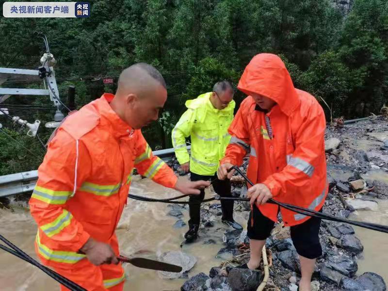 重庆石柱遭遇强降雨部分乡镇受灾 未造成人员伤亡