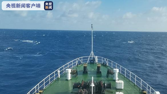 今年首次琼州海峡至西沙永兴海域通航环境巡查结束