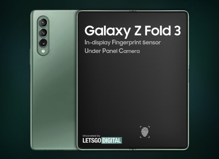 三星又一项屏下隐藏式摄像头专利曝光 Galaxy Z Fold 3有望尝鲜