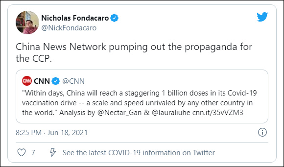 报了一个数 Cnn就成了 中国新闻网 新冠肺炎 新浪新闻 报了一个数 Cnn就成了 中国新闻网 新冠肺炎 新浪新闻