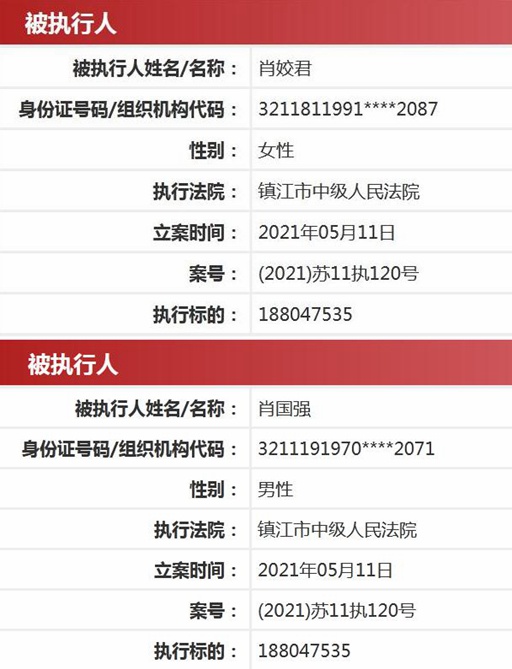 中国执行信息公开网截图