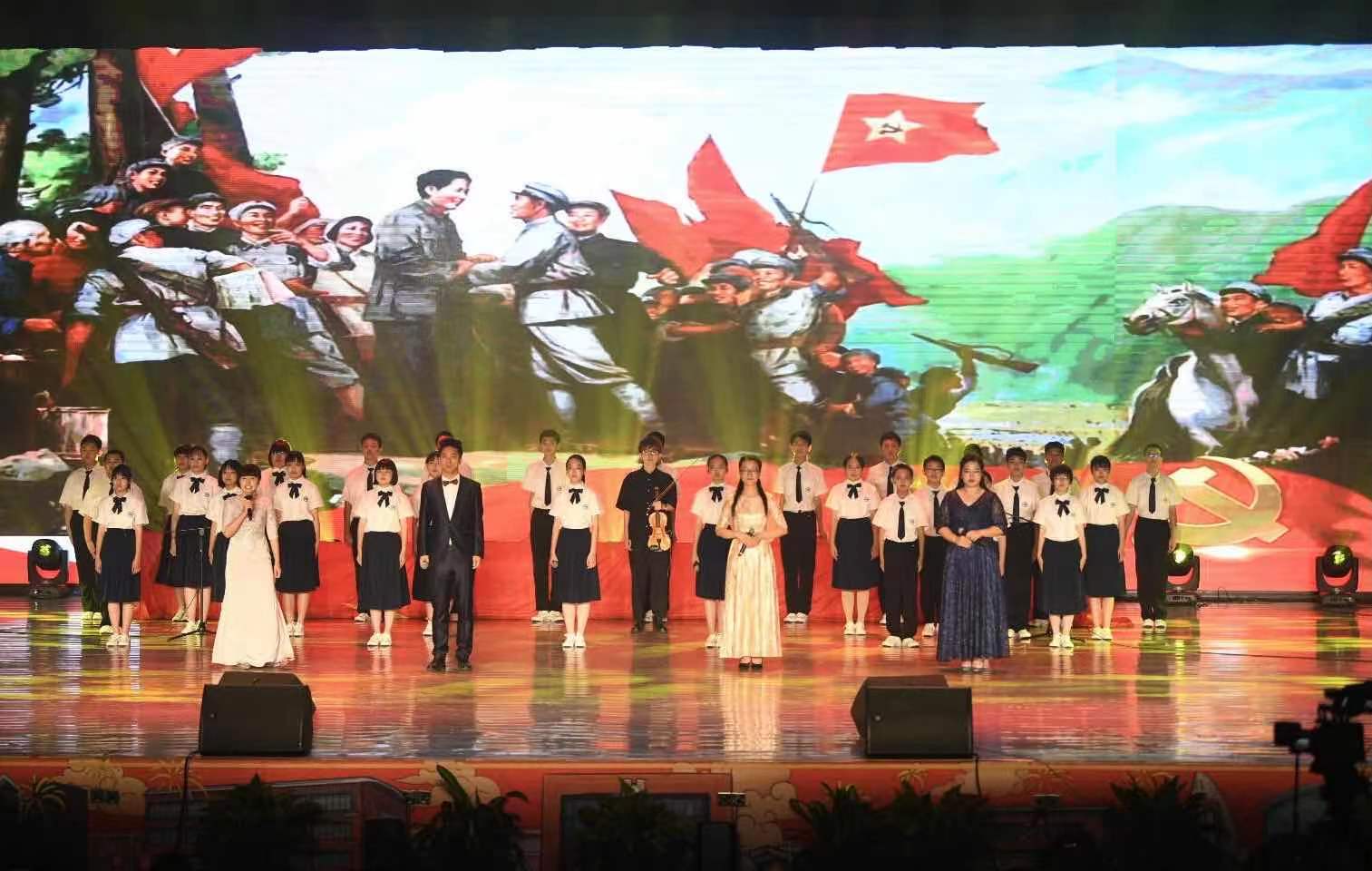 情景剧,诗朗诵,书画展,通州教育系统展示党史学习教育成果