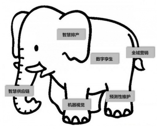 图4:数字化转型的"盲人摸象"