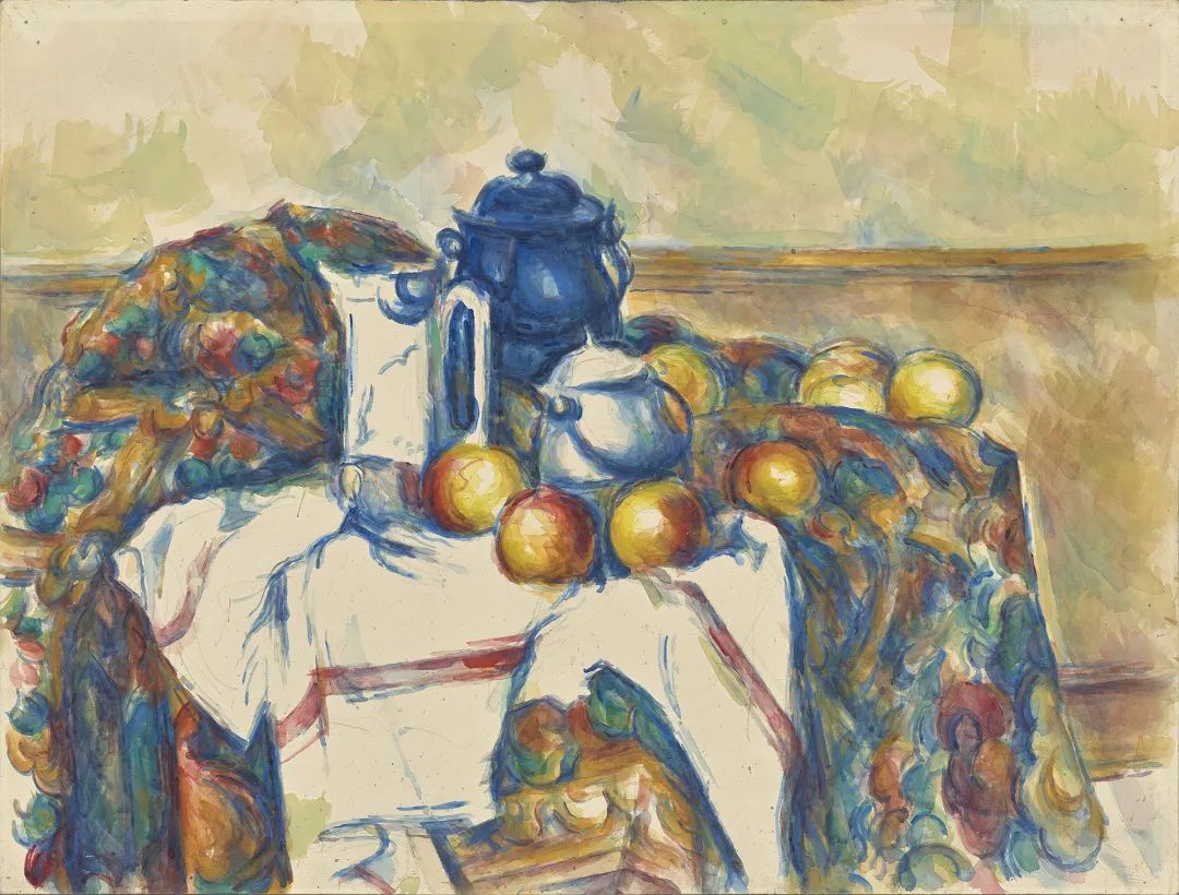 1879-80;布面油画除了这些素描和铅笔画,展览还展出了大量的水彩画— 