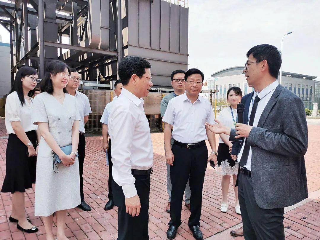 常州市武进区区长陈志良等一行专题调研新纶科技常州产业园|产业链