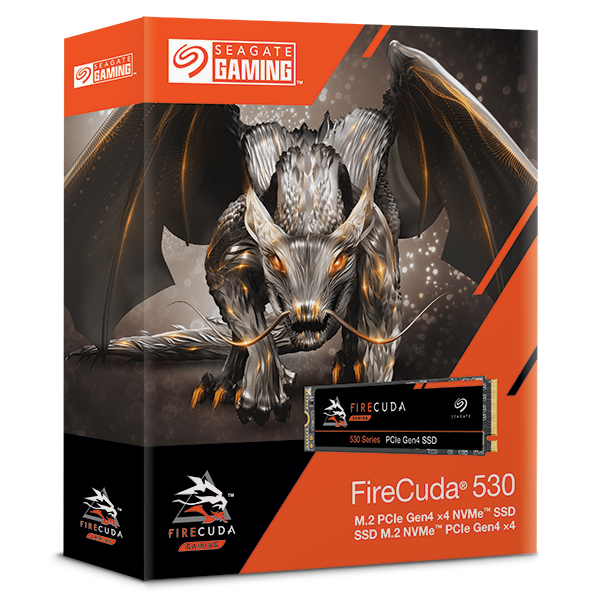 希捷发布FireCuda 530系列PCIe 4.0游戏固态硬盘