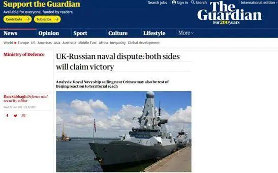 英俄吵嘴之际，英媒吐露“心机”，竟称黑海对抗的目标受众是北京