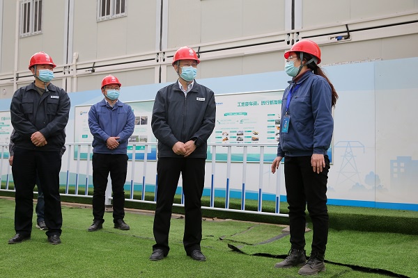 河北石家庄供电公司总经理赵宁全力打好五场战役守牢安全生产生命线