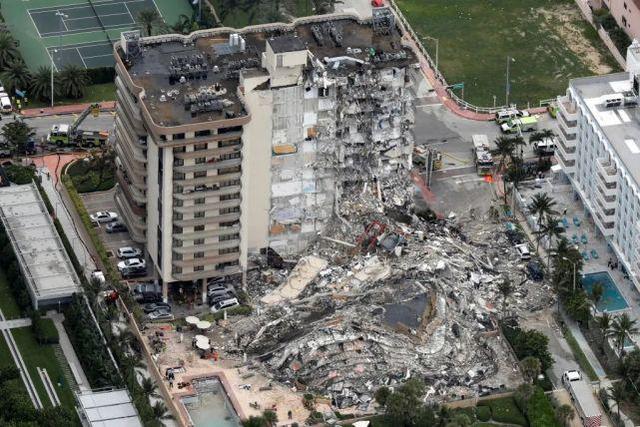 美国佛罗里达州迈阿密公寓楼坍塌后续，失踪人数增至159
