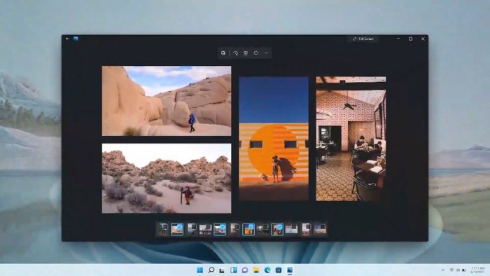 [图]Windows 11将升级内置Photos应用：改进性能和UI