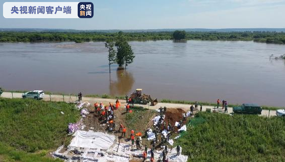 ​黑龙江黑河段水位持续上涨 预计27日洪峰入境黑河