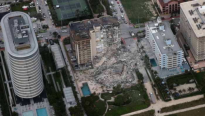 迈阿密大楼垮塌遇难者升至5人，工程师2018年发现重大结构性损坏