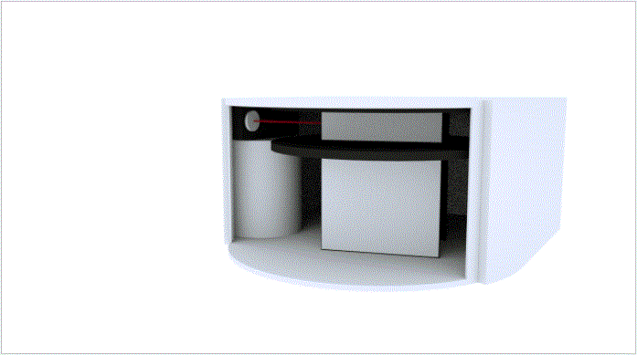 △一维转镜扫描方案结构