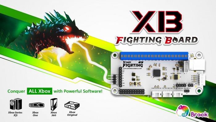 Brook推出XB Fighting Board：50美元打造个性化Xbox手柄