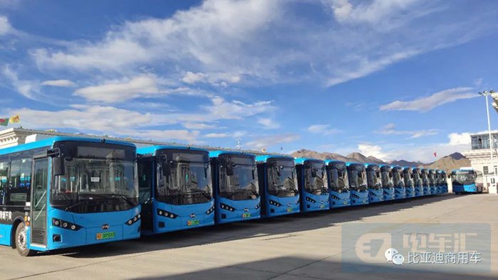 绿色科技呵护高原生态 西藏日喀则首投比亚迪纯电动公交车