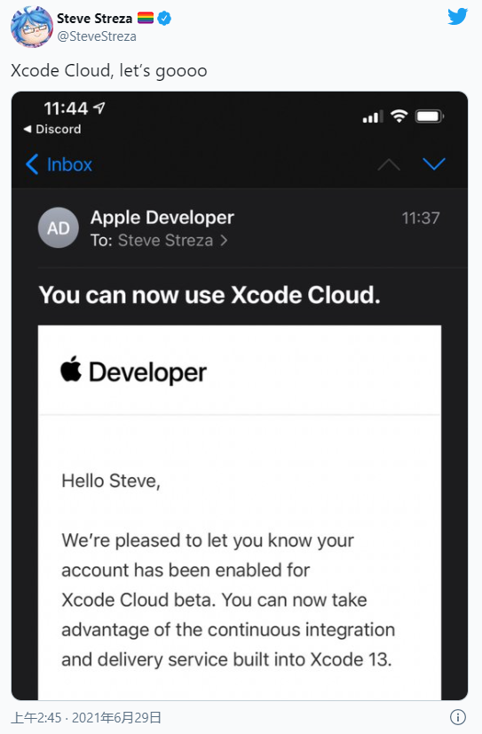 苹果正式提供给开发者xcode Cloud测试版服务 Xcode 开发者 苹果 笔记本 新浪科技 新浪网 苹果正式提供给开发者xcode Cloud测试版服务 Xcode 开发者 苹果 笔记本 新浪科技 新浪网