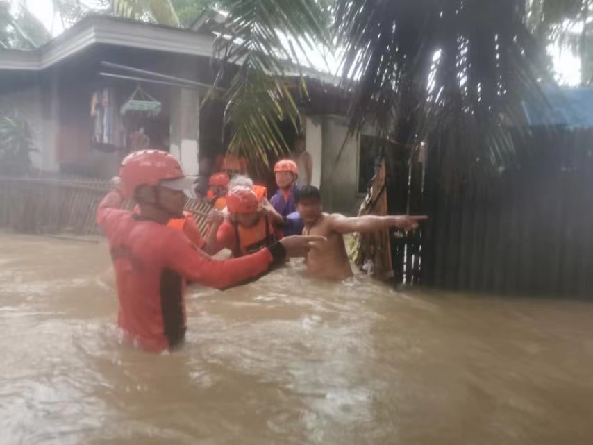 今年第3号台风“彩云”8次登陆菲律宾 已致4人死亡